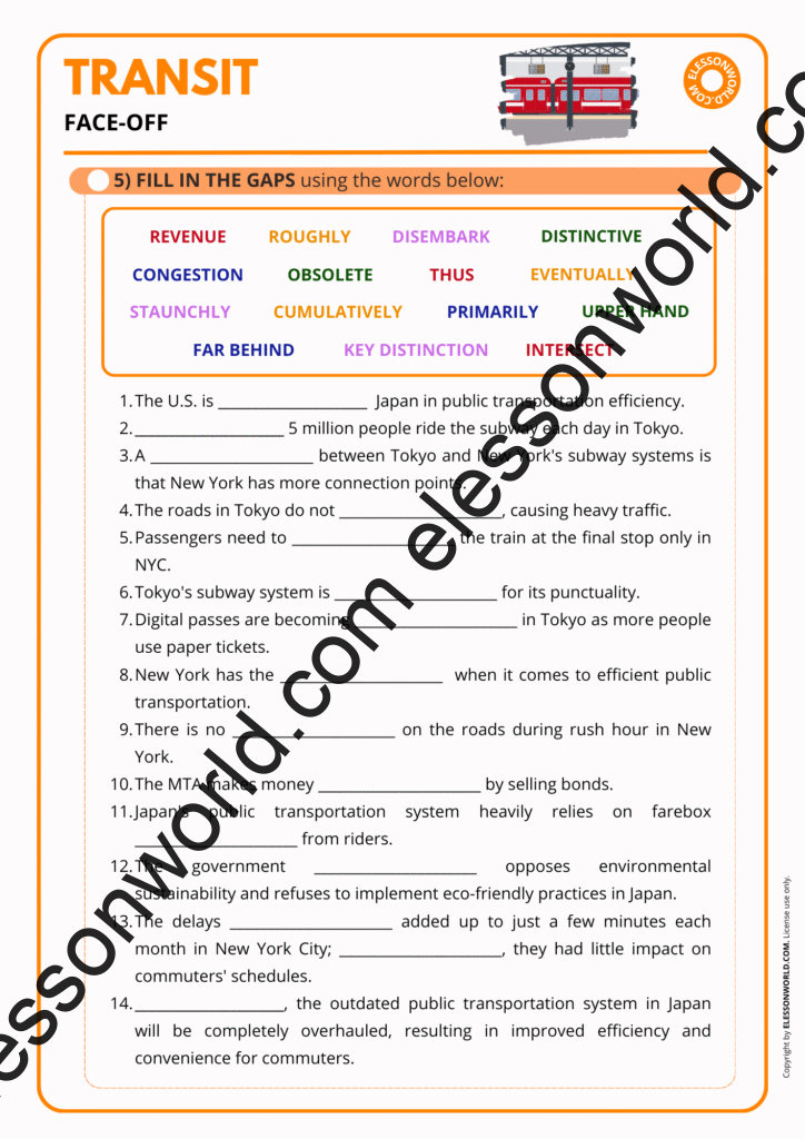B2–C1 Business English lesson on transportation, logistics, and business decision-making