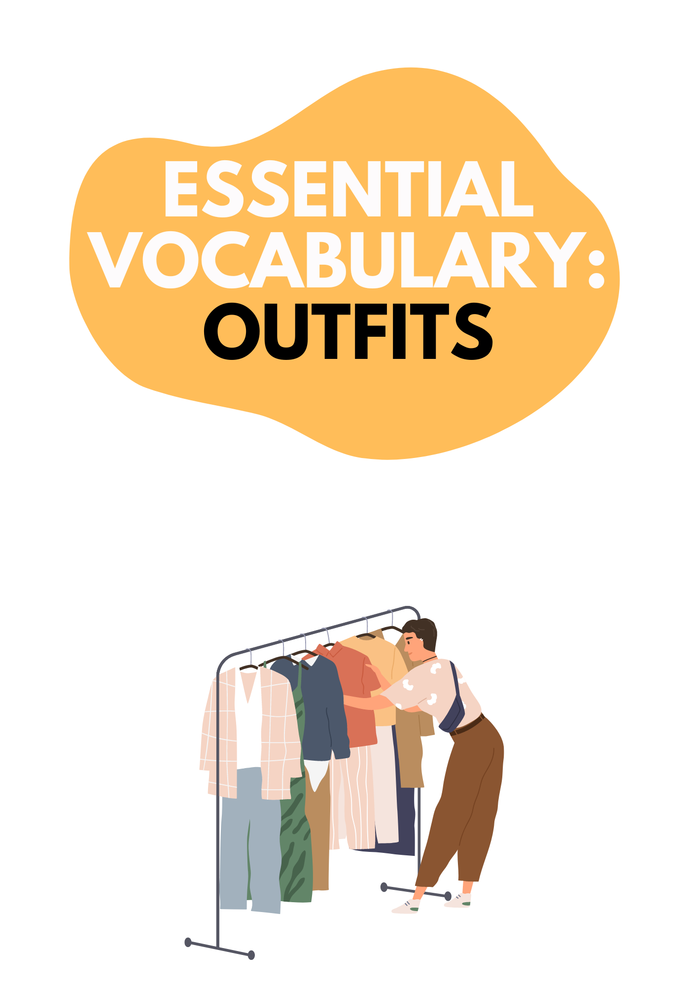 clothing vocabulary esl lesson plan