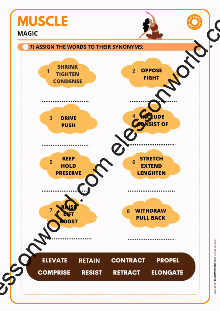 B2–C1 ESL lesson on anatomy and fitness vocabulary with reading and discussion tasks.