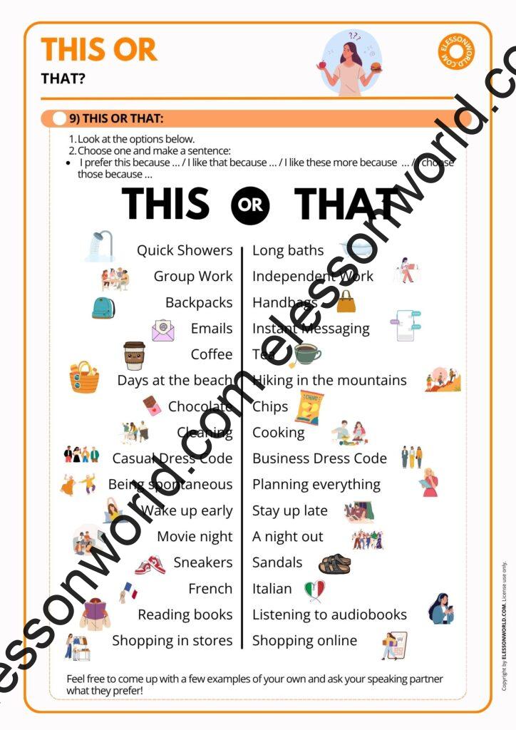 This or That? – A1–A2 ESL Lesson on Demonstratives
