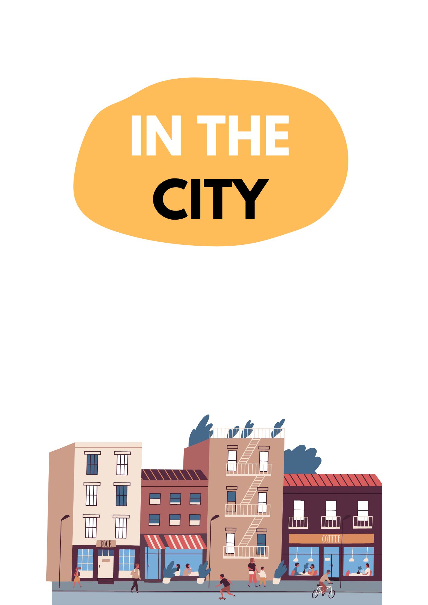 A1–A2 ESL lesson on cities and towns featuring city vocabulary, landmarks, neighborhoods, and speaking activities.