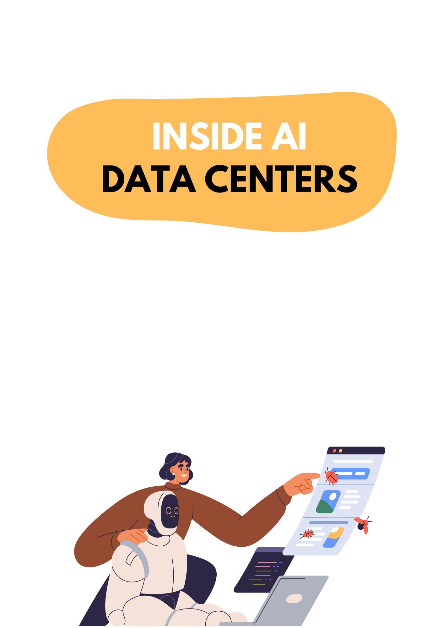B2–C1 ESL speaking lesson on AI data centers featuring technology vocabulary, authentic video, debates, and discussion activities.