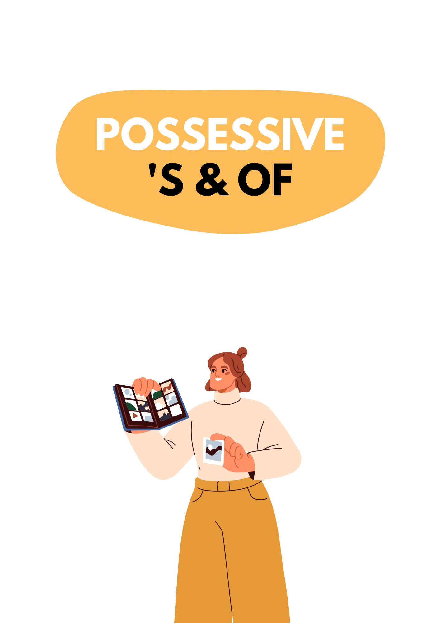 A1-A2 ESL grammar lesson plan teaching possessive 's and of through games and speaking tasks