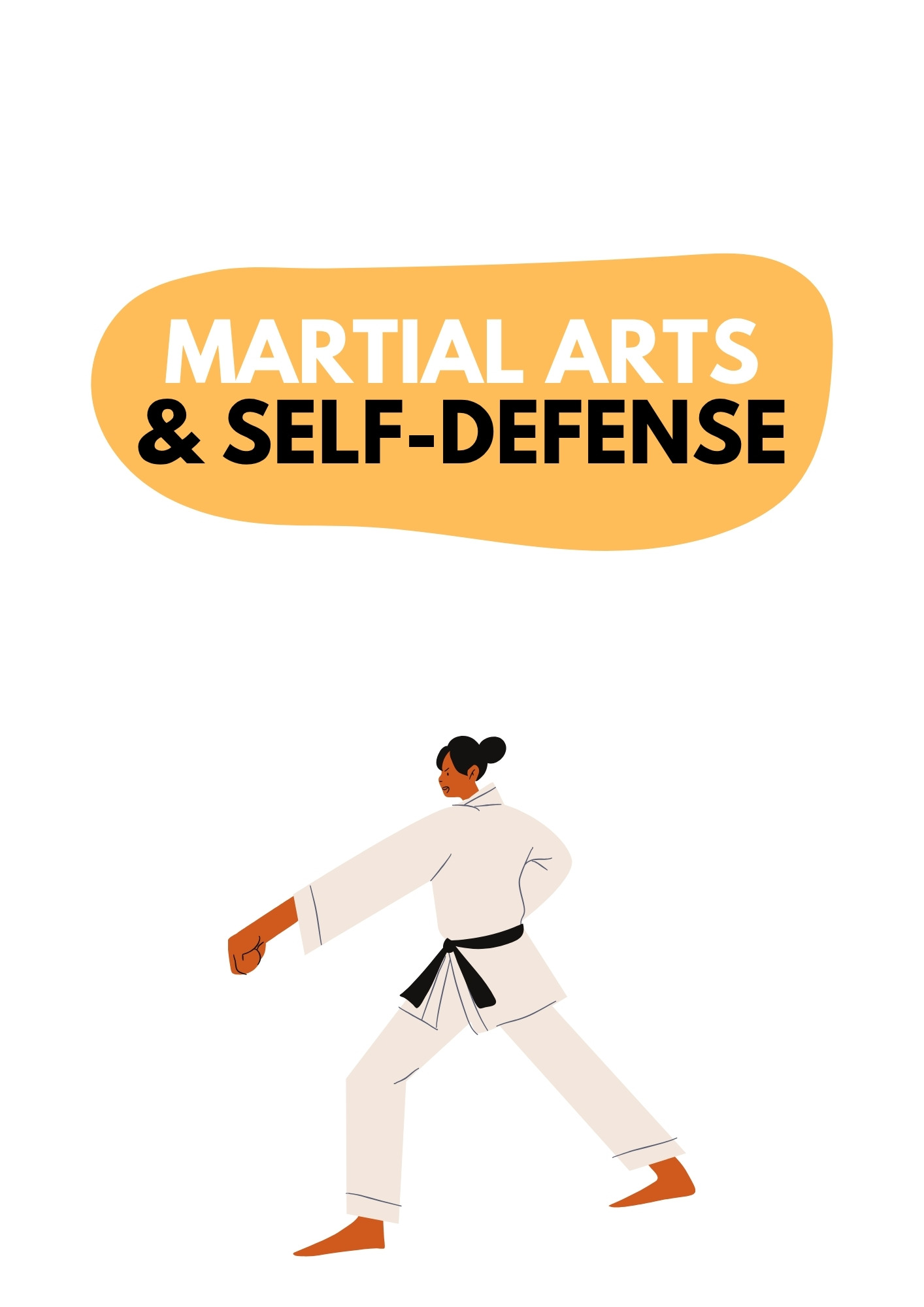 B1-B2 ESL lesson plan teaching martial arts and self-defense vocabulary through games and speaking practice